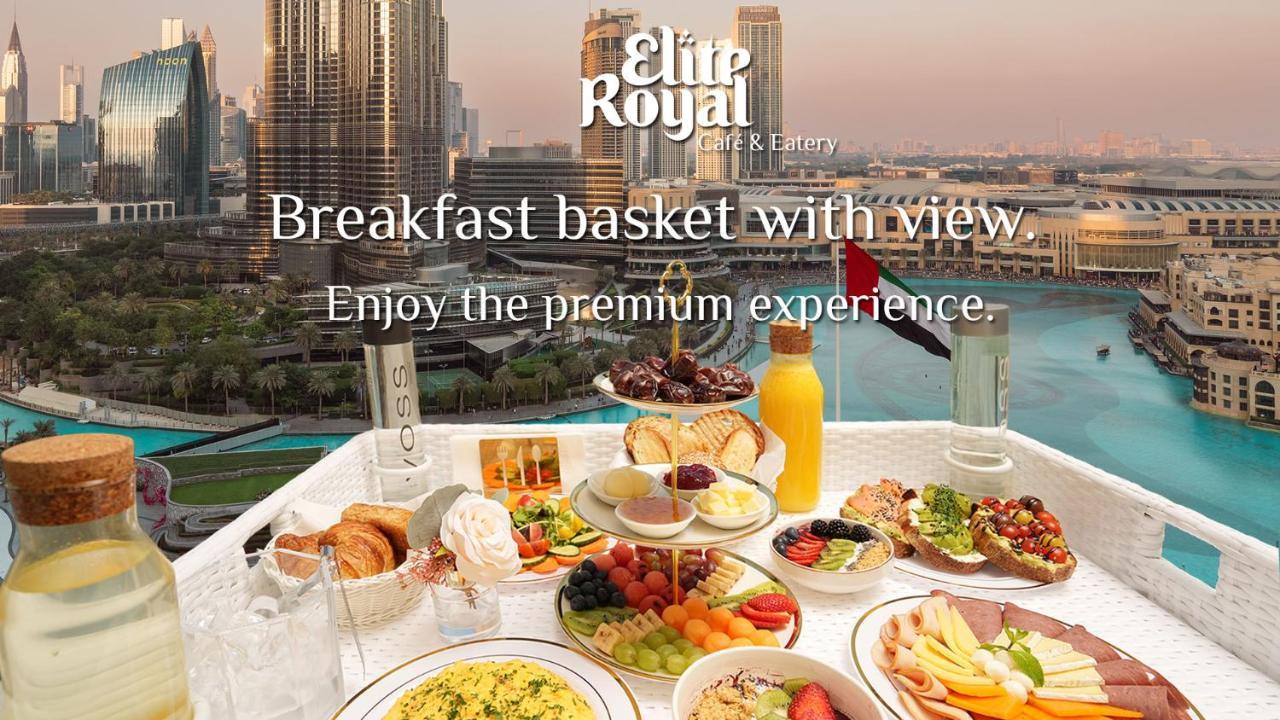 Elite Royal Apartment - Luxurious - Partial Burj Khalifa & Fountain View - Eminence Dubai Esterno foto